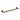Hotbath &More BAA07 handdoekstang 64 cm Living Colours Tuscan bronze productfoto (kleurimpressie)