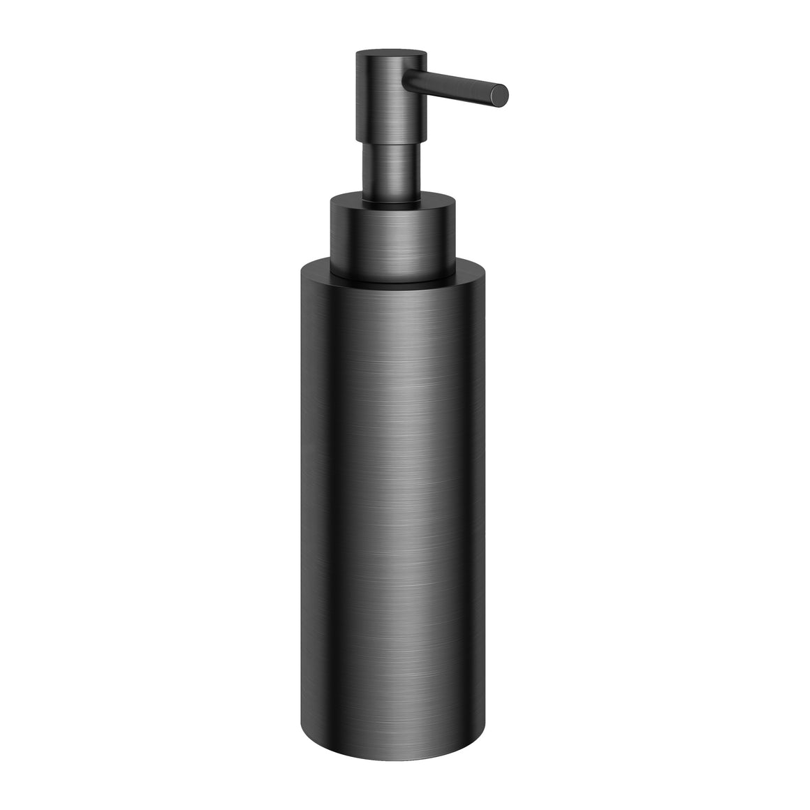 Hotbath &More BAA10 zeepdispenser vrijstaand Living Colours Geborsteld gunmetal PVD productfoto