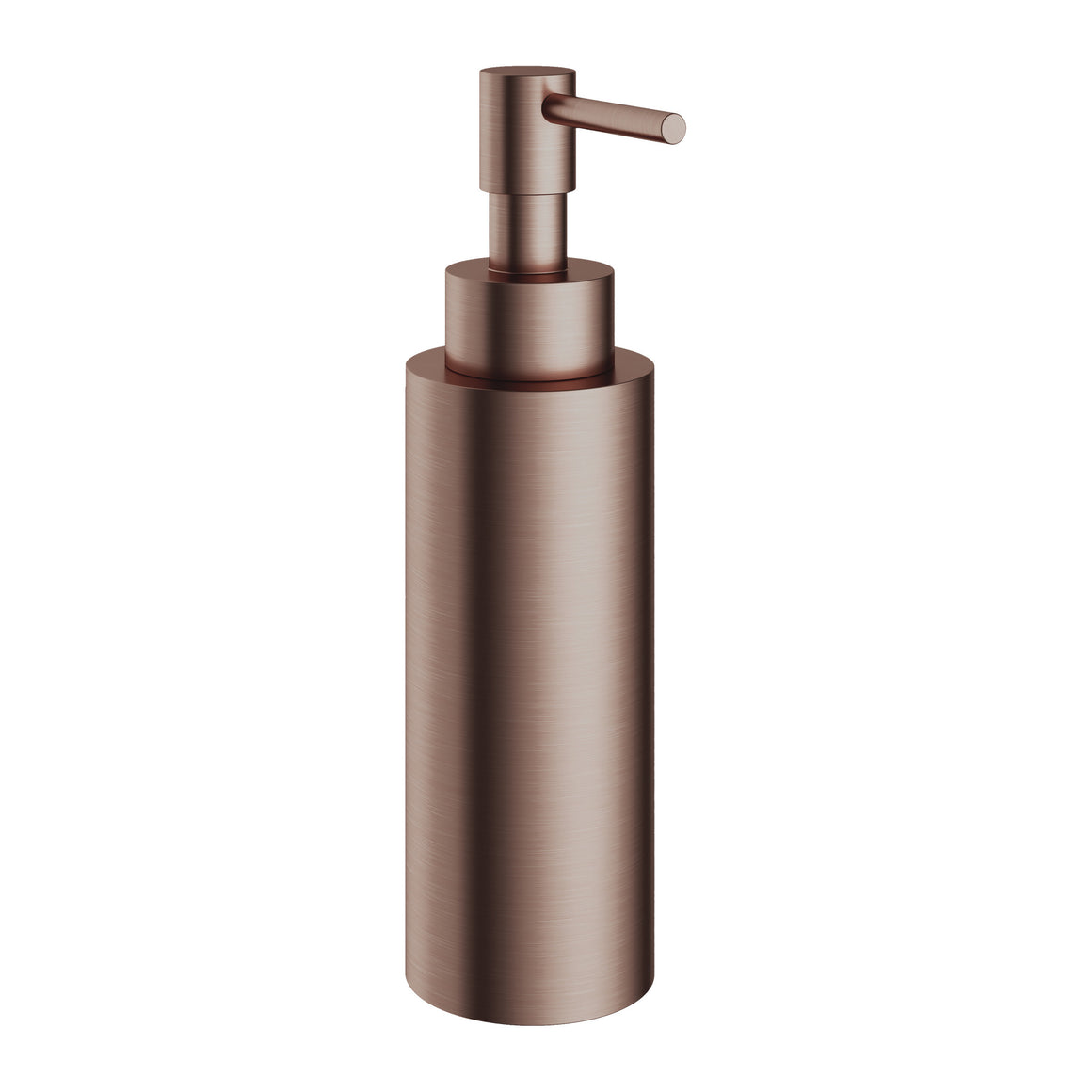 Hotbath &More BAA10 zeepdispenser vrijstaand Living Colours Geborsteld koper PVD productfoto