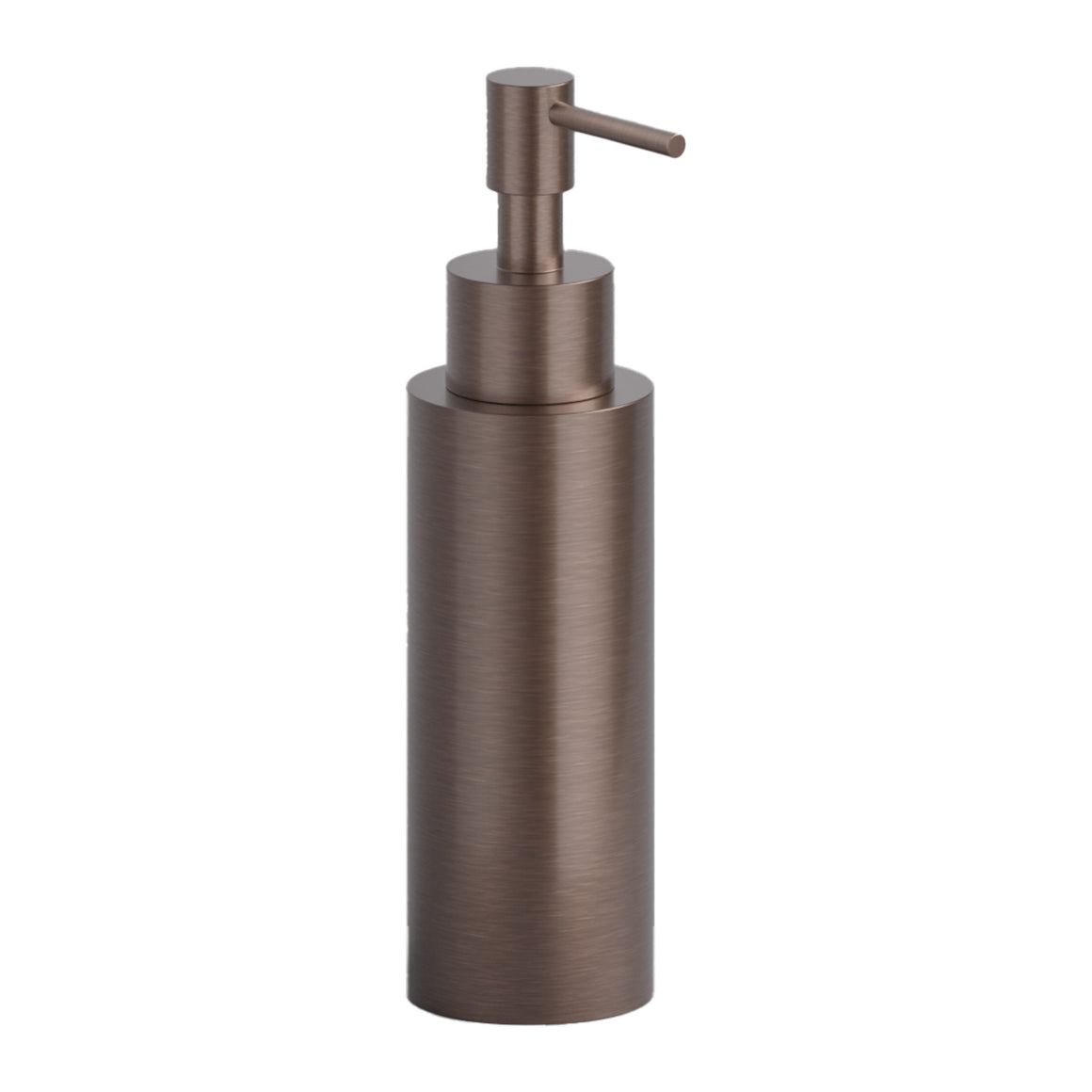 Hotbath &More BAA10 zeepdispenser vrijstaand Living Colours Geborsteld koper PVD productfoto