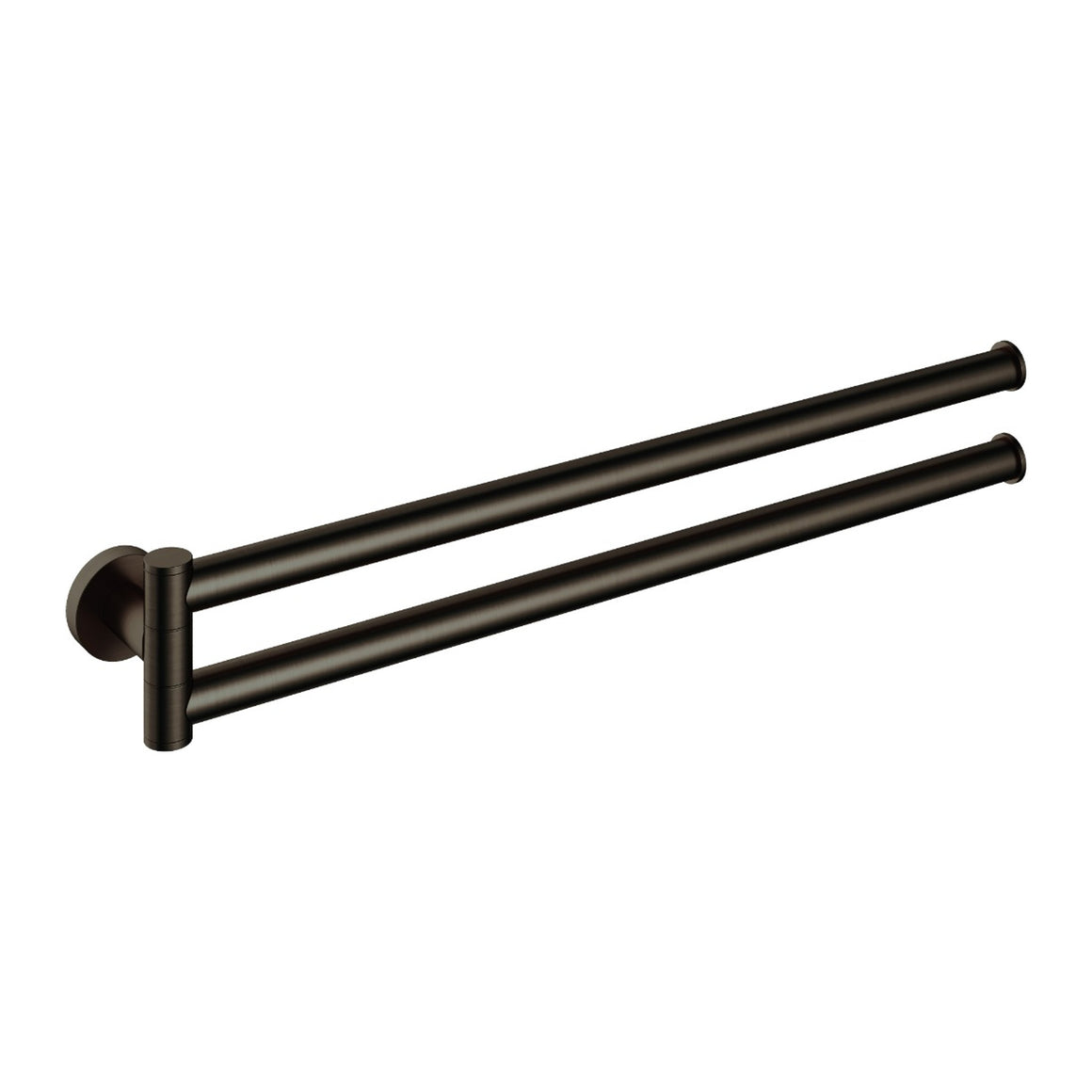 Hotbath &More BAA15 draaibare handdoekhouder Living Colours Tuscan bronze productfoto