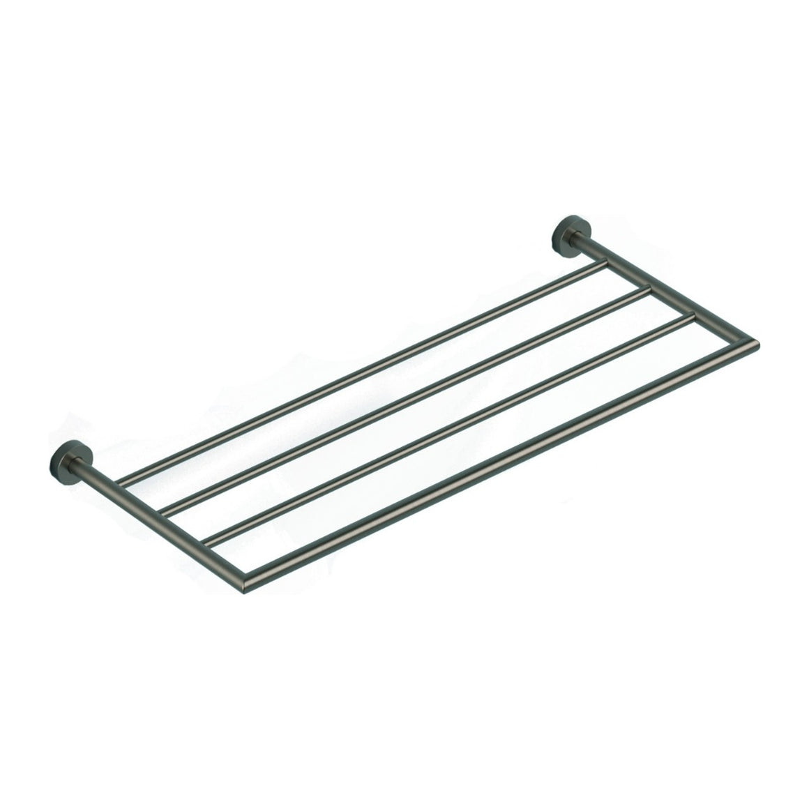 Hotbath &More BAA25 handdoekrek Living Colours Geborsteld gunmetal PVD productfoto