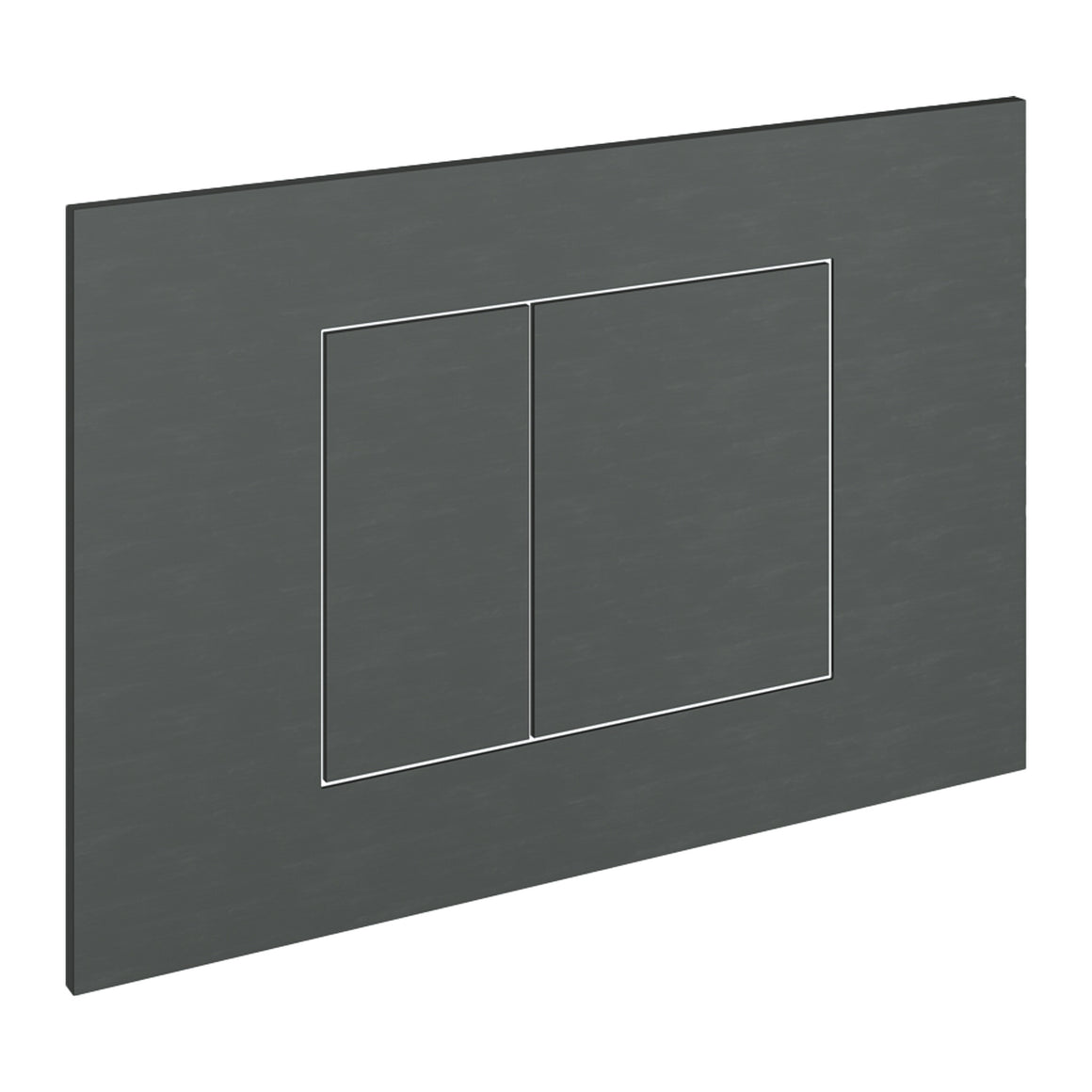 Hotbath &More BAS320 bedieningspaneel voor Geberit UP320/UP720 en TECE Box 8 Geborsteld gunmetal PVD productfoto