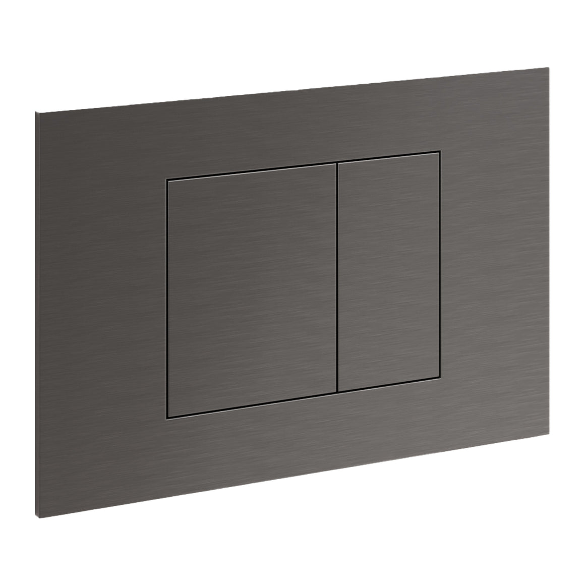 Hotbath &More BAS320 bedieningspaneel voor Geberit UP320/UP720 en TECE Box 8 Geborsteld gunmetal PVD productfoto