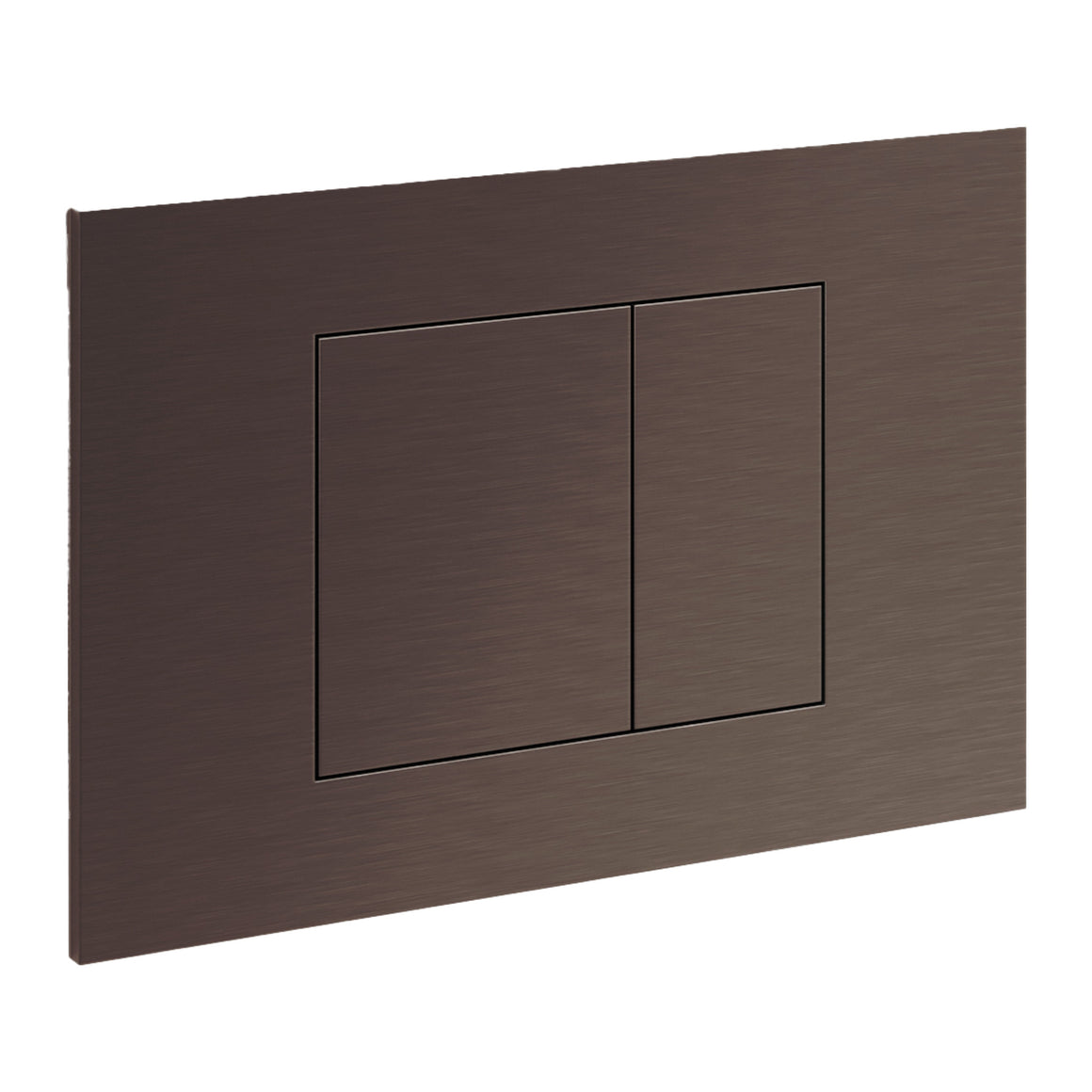 Hotbath &More BAS320 bedieningspaneel voor Geberit UP320/UP720 en TECE Box 8 Geborsteld koper PVD productfoto