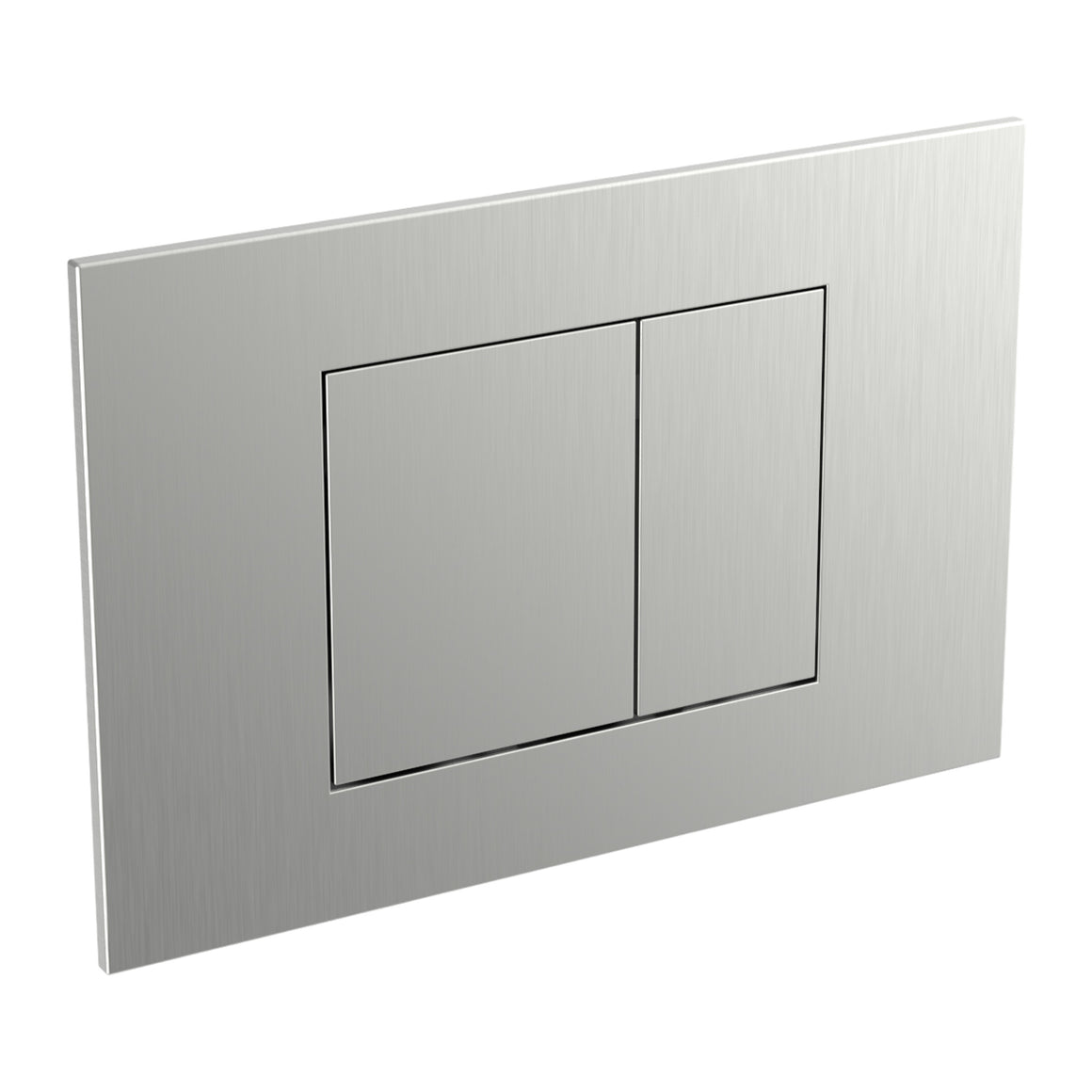 Hotbath &More BAS320 bedieningspaneel voor Geberit UP320/UP720 en TECE Box 8 Geborsteld nikkel productfoto