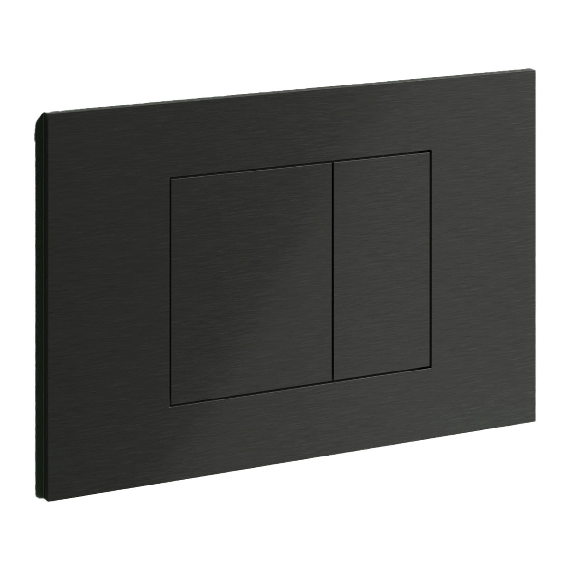 Hotbath &More BAS320 bedieningspaneel voor Geberit UP320/UP720 en TECE Box 8 Geborsteld zwart PVD productfoto