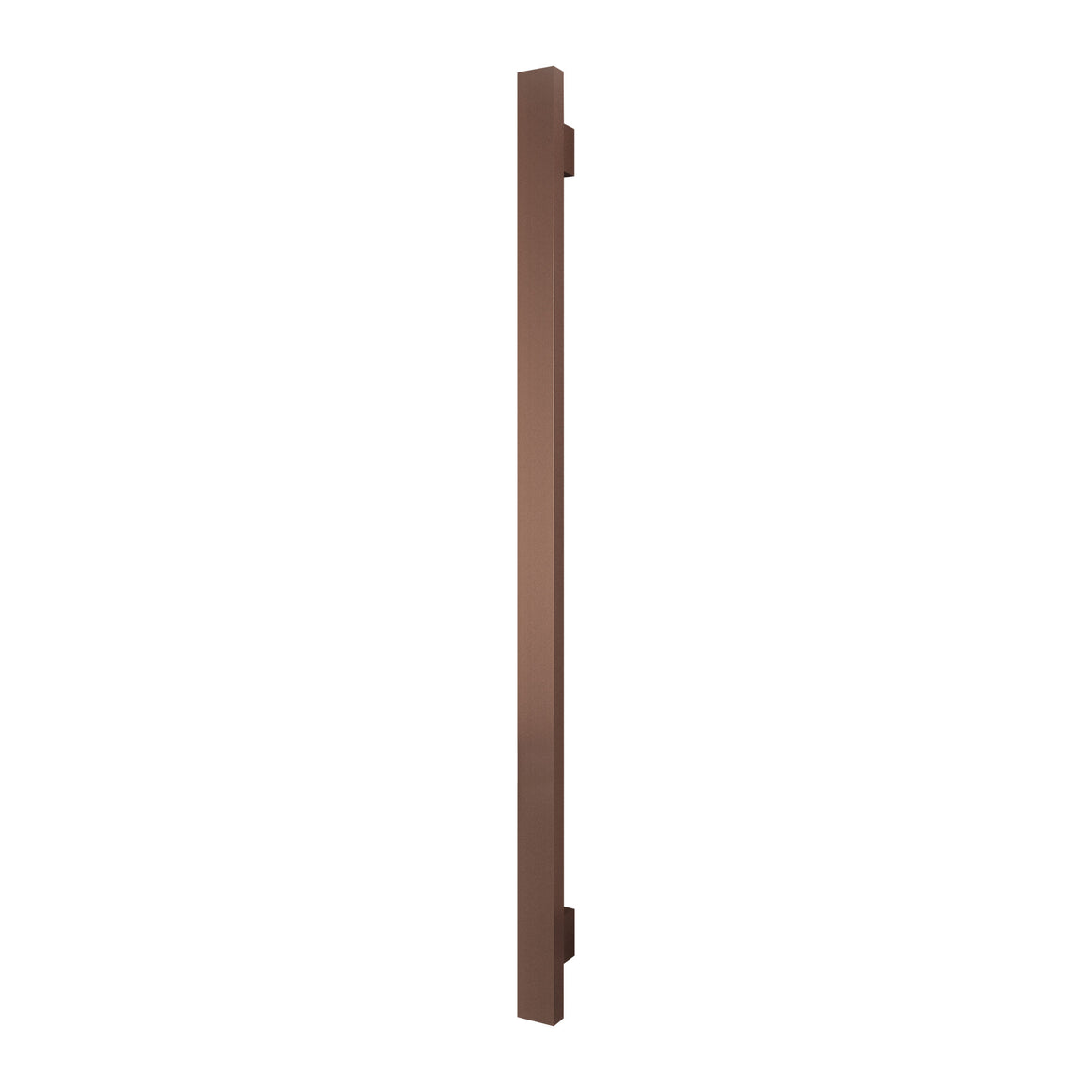 Hotbath &More elektrische handdoekwarmer Square verticaal 135 cm Geborsteld koper PVD 1 rail productfoto