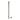 Hotbath &More elektrische handdoekwarmer Square verticaal 135 cm Geborsteld nikkel 1 rail productfoto