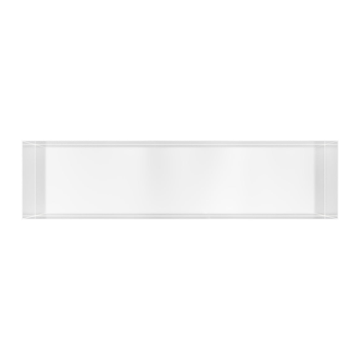 Hotbath &More inbouwnis 10 cm diep Mat wit 30x120x10 cm Frameless productfoto