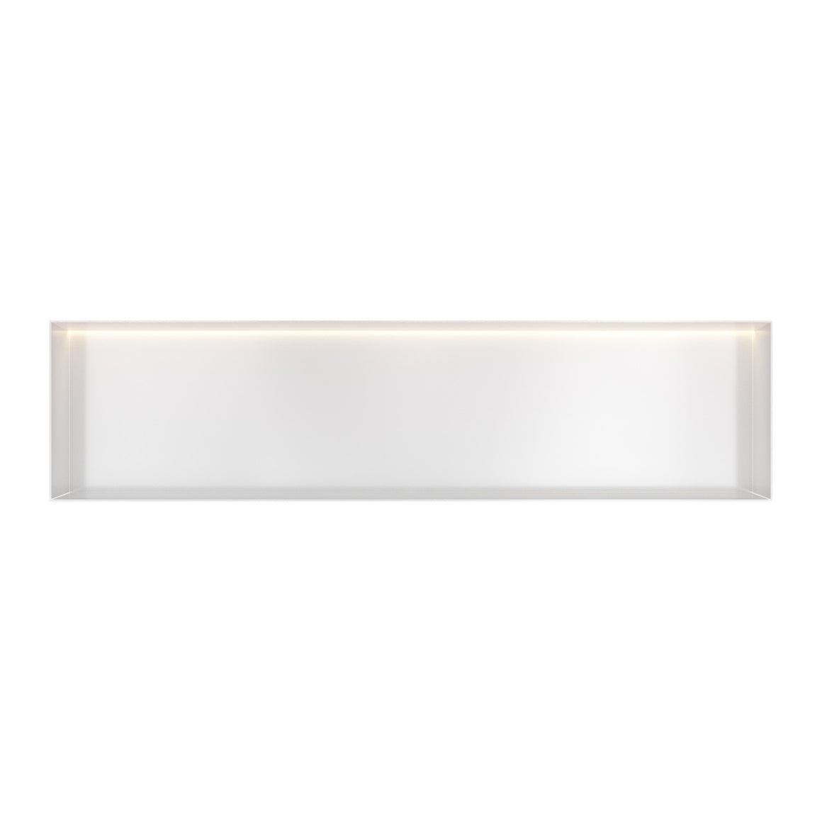 Hotbath &More inbouwnis 10 cm diep Mat wit 30x120x10 cm Frameless met LED productfoto