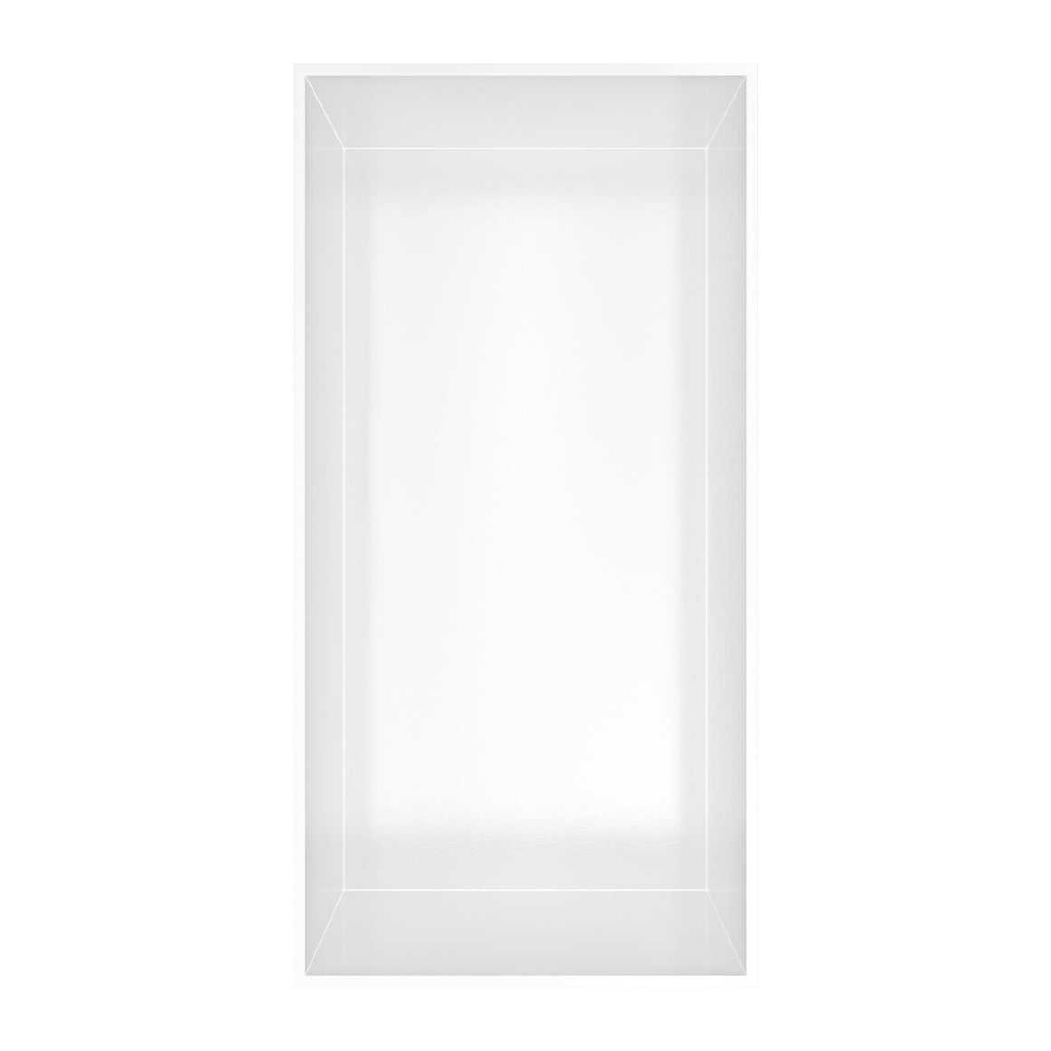 Hotbath &More inbouwnis 10 cm diep Mat wit 30x15x10 cm Frameless productfoto