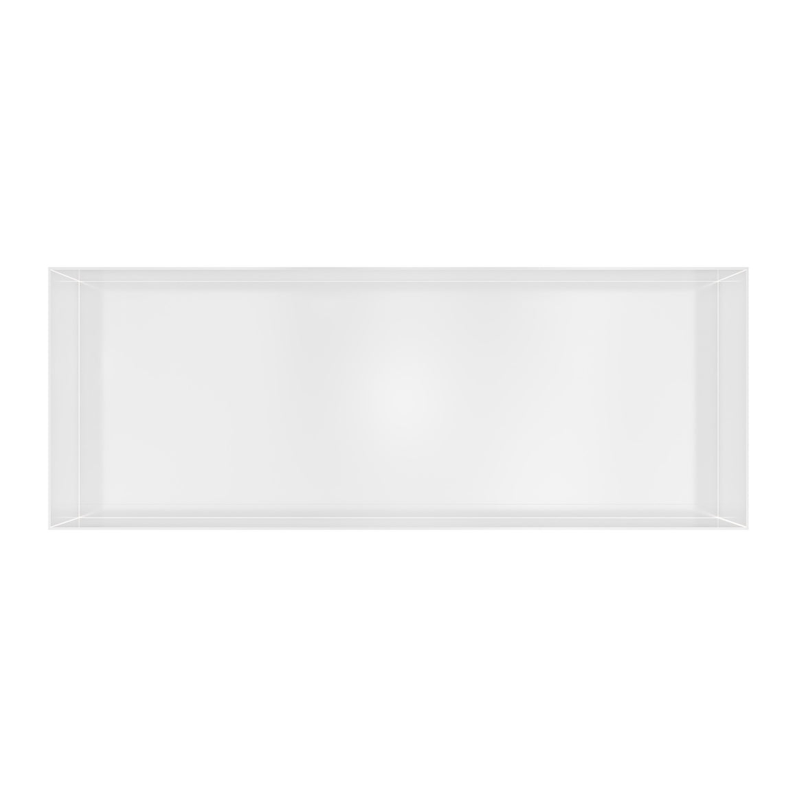 Hotbath &More inbouwnis 10 cm diep Mat wit 30x80x10 cm Frameless productfoto