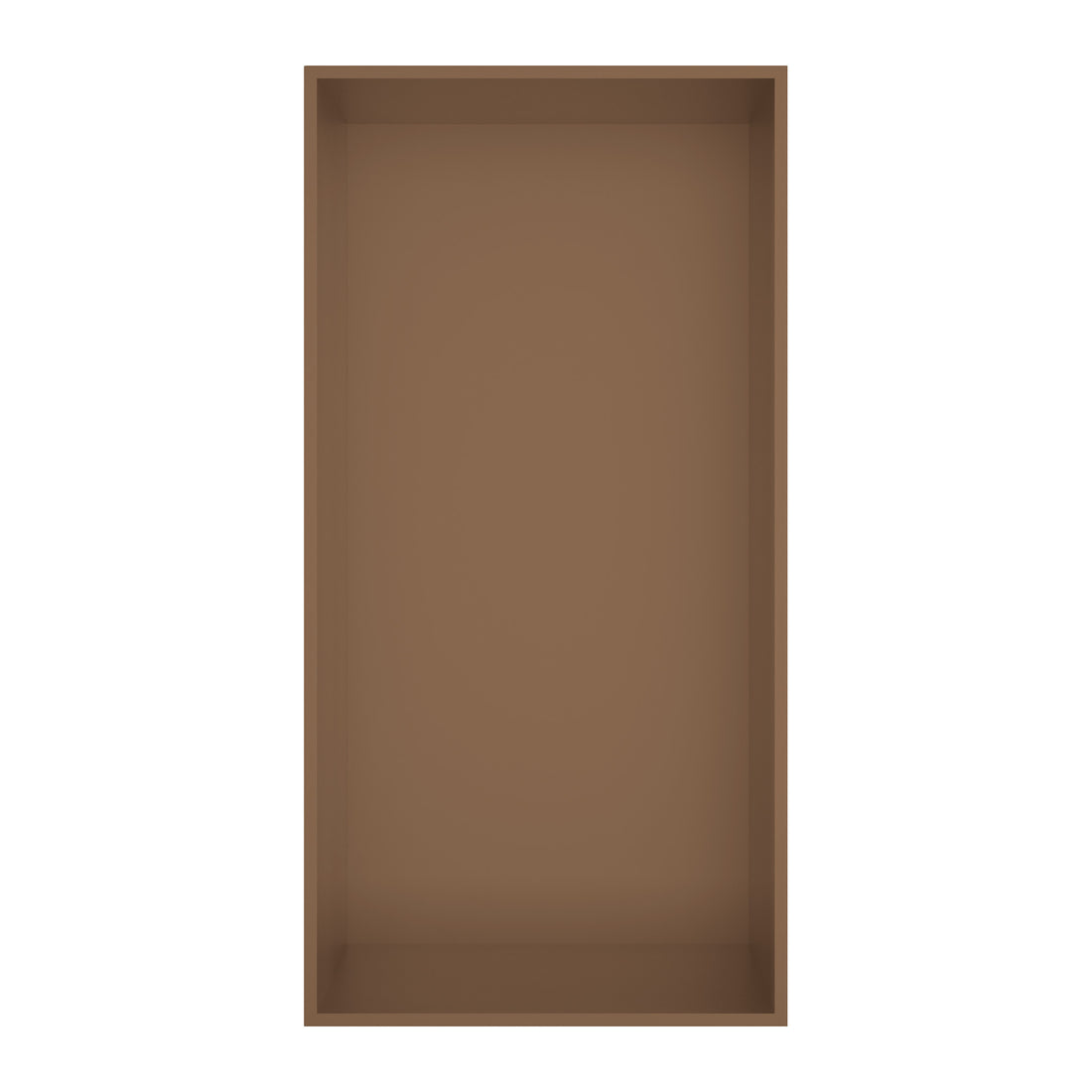 Hotbath &More inbouwnis 10 cm diep Tuscan bronze 30x15x10 cm Frameless productfoto (kleurimpressie)