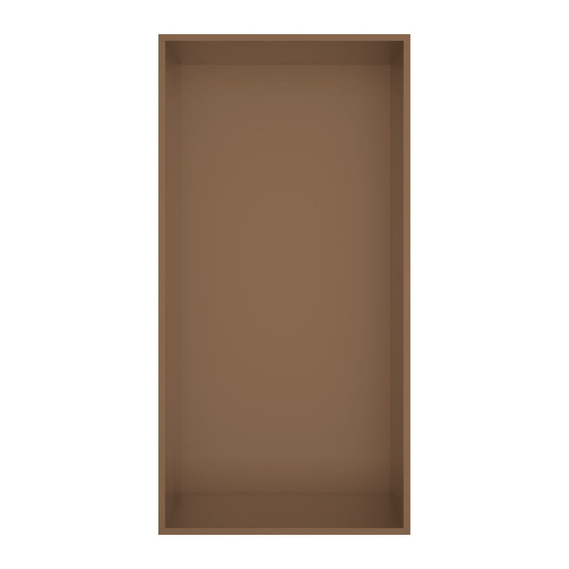 Hotbath &More inbouwnis 10 cm diep Tuscan bronze 30x15x10 cm Frameless productfoto (kleurimpressie)