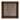 Hotbath &More inbouwnis 10 cm diep Tuscan bronze 30x30x10 cm Met rand productfoto