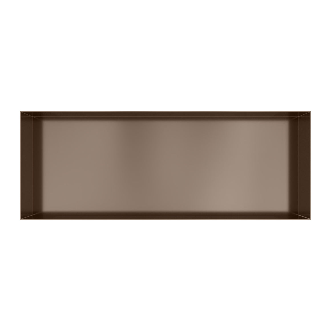 Hotbath &More inbouwnis 10 cm diep Tuscan bronze 30x80x10 cm Frameless productfoto