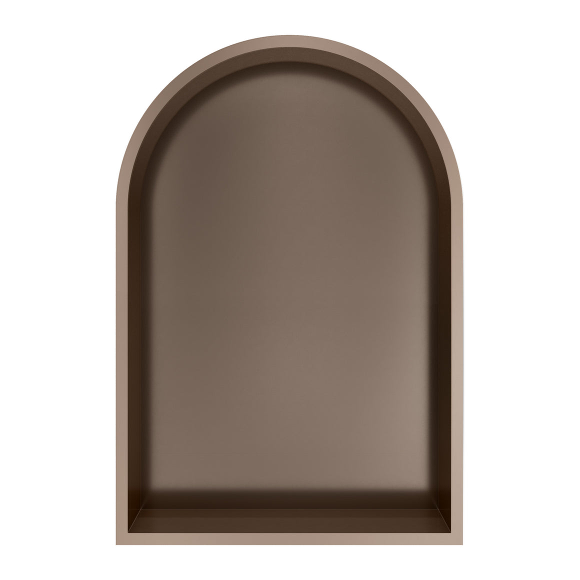 Hotbath &More inbouwnis toogmodel 30x45x10 cm Tuscan bronze Met rand productfoto