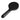 Hotbath &More M320 handdouche Infinite 13,5 cm Geborsteld zwart PVD productfoto (kleurimpressie)
