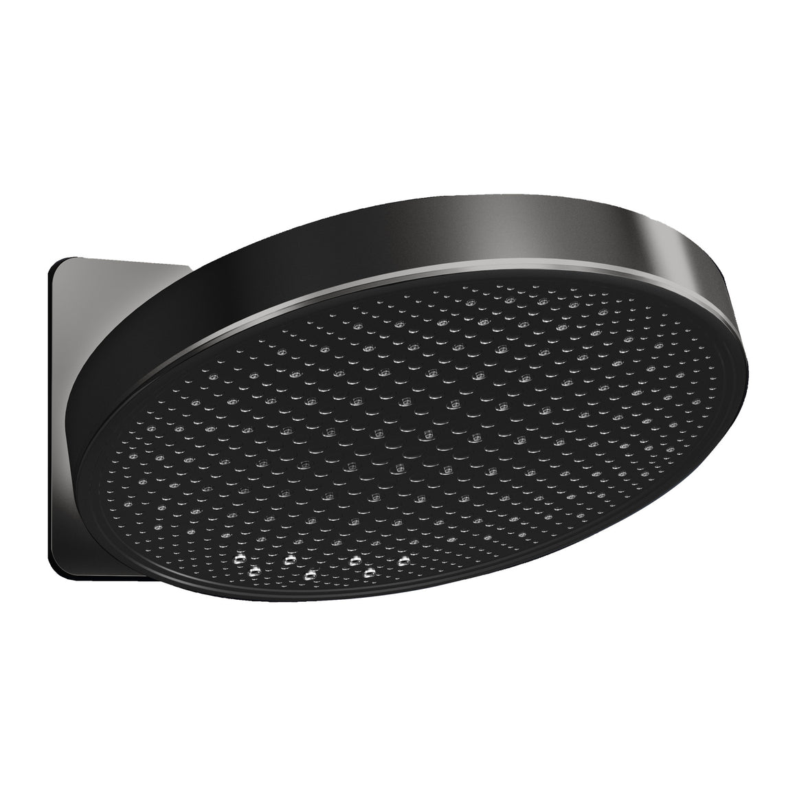 Hotbath &More M620 inbouw hoofddouche rond 30 cm met inbouwbox 2 functies Geborsteld gunmetal PVD productfoto