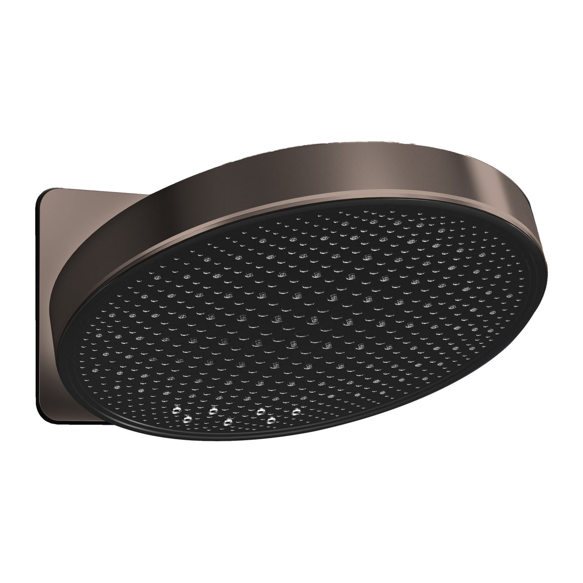 Hotbath &More M620 inbouw hoofddouche rond 30 cm met inbouwbox 2 functies Geborsteld koper PVD productfoto