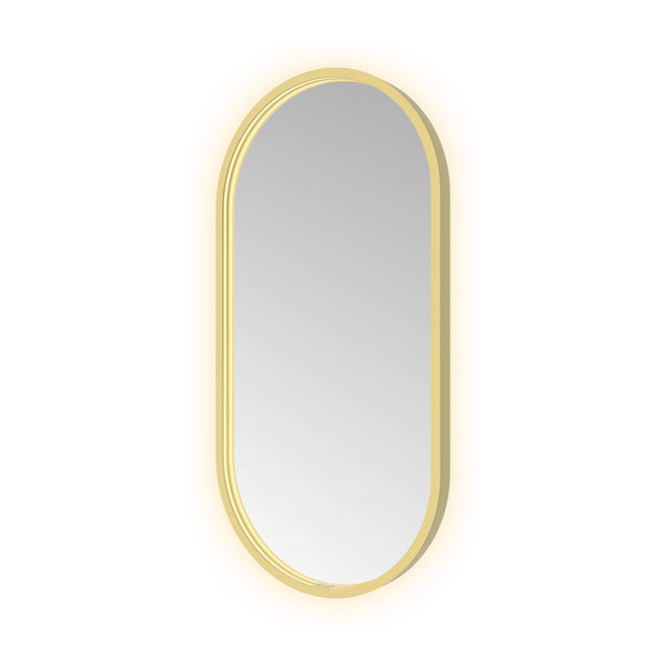 Hotbath &More Oval spiegel met LED-verlichting en spiegelverwarming