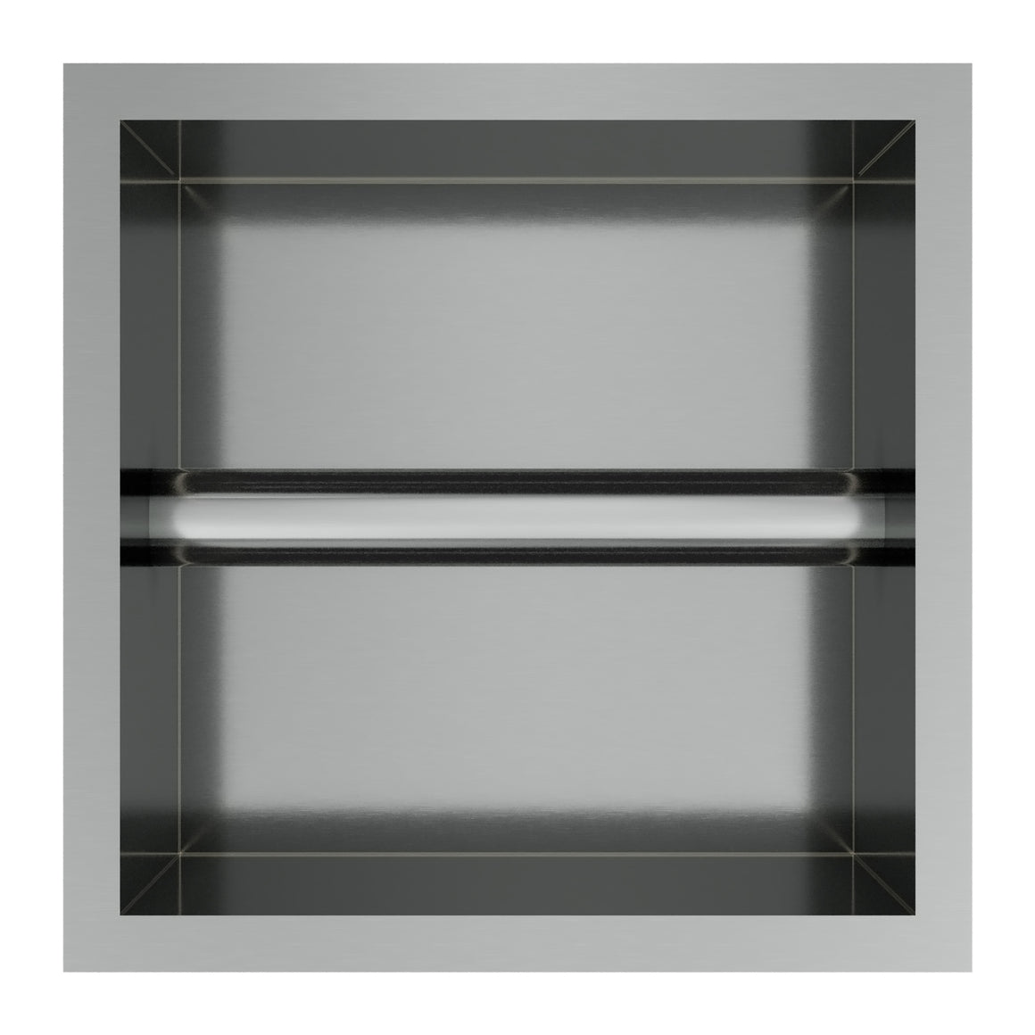 Hotbath &More PH016 inbouw toiletrolhouder Geborsteld RVS productfoto