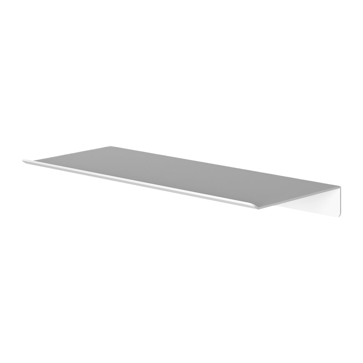 Hotbath &More planchet met bevestigingsrail Mat wit 30 cm Zonder uitsparing productfoto