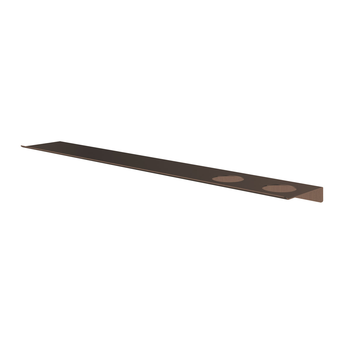 Hotbath &More planchet met bevestigingsrail Tuscan bronze 80 cm Met 2 uitsparingen productfoto