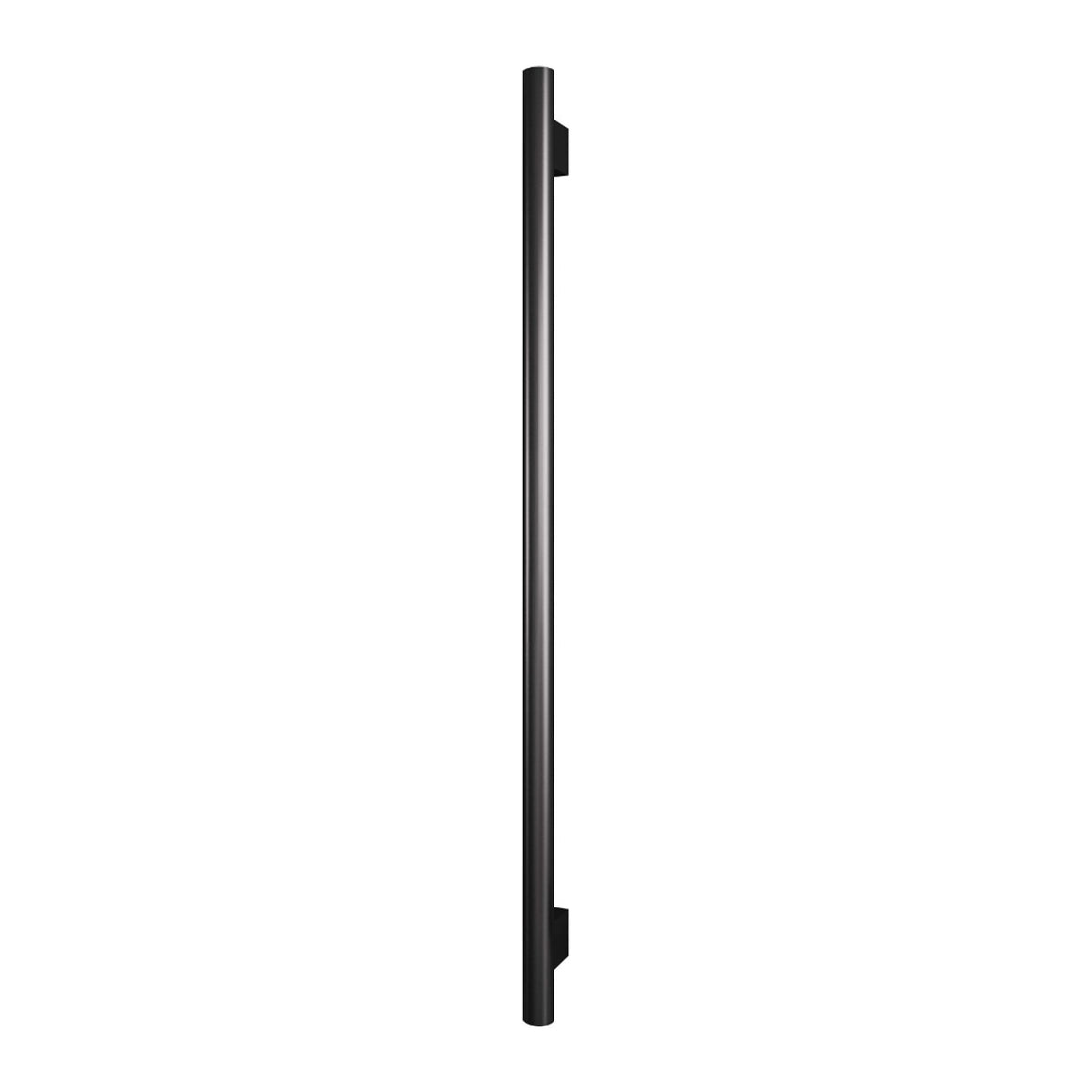Hotbath &More RARVM135 elektrische handdoekwarmer Round verticaal 135 cm met geïntegreerde schakelaar Geborsteld gunmetal PVD productfoto