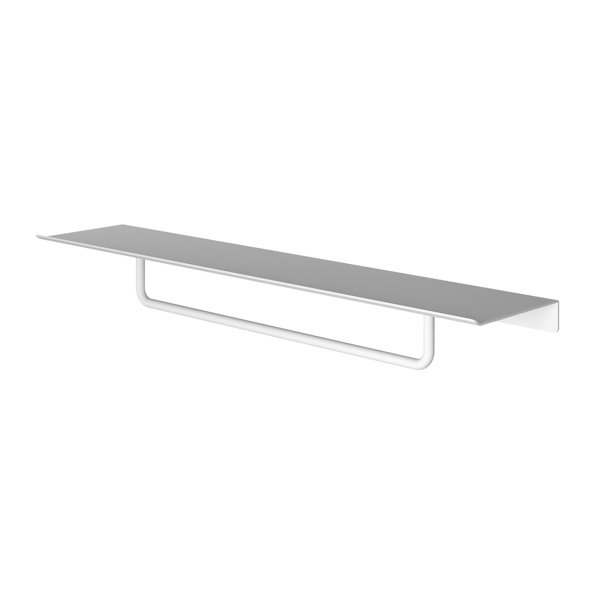 Hotbath &More SHA04 handdoekrek 40 cm voor planchet Mat wit productfoto