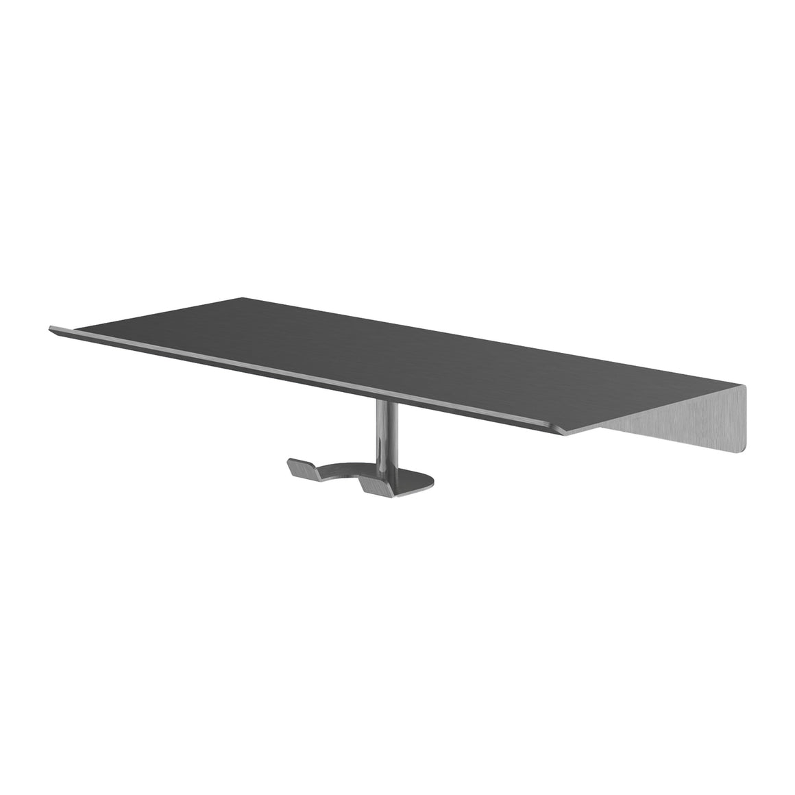 Hotbath &More SHA06 haak voor wisser voor planchet Geborsteld gunmetal PVD productfoto