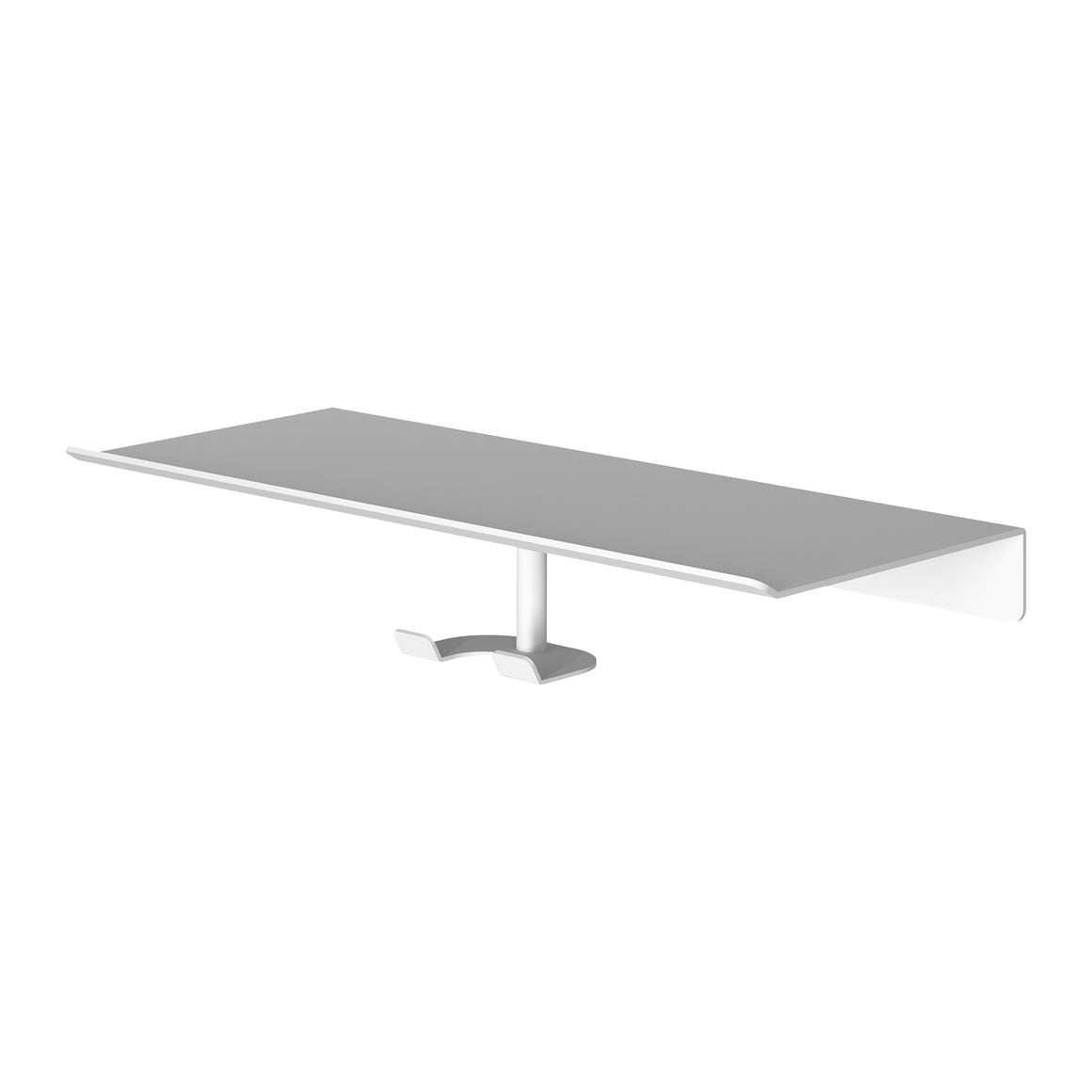 Hotbath &More SHA06 haak voor wisser voor planchet Mat wit productfoto