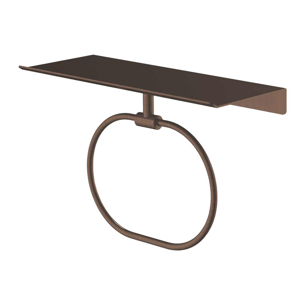 Hotbath &More SHA08 handdoekring voor planchet Tuscan bronze productfoto