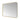 Hotbath &More Soft Square spiegel met LED-verlichting en spiegelverwarming Geborsteld gunmetal PVD 100x80 cm productfoto