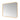 Hotbath &More Soft Square spiegel met LED-verlichting en spiegelverwarming Geborsteld koper PVD 100x80 cm productfoto