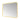 Hotbath &More Soft Square spiegel met LED-verlichting en spiegelverwarming Geborsteld messing PVD 100x80 cm productfoto