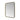 Hotbath &More Soft Square spiegel met LED-verlichting en spiegelverwarming Geborsteld zwart PVD 60x80 cm productfoto