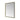 Hotbath &More Square spiegel met LED-verlichting en spiegelverwarming Geborsteld zwart PVD 60x80 cm productfoto
