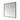 Hotbath &More Square spiegel met LED-verlichting en spiegelverwarming Geborsteld zwart PVD 80x80 cm productfoto