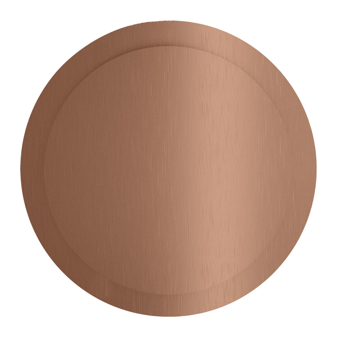 Hotbath &More ventilatierooster Geborsteld koper PVD Rond Met klemmen productfoto (kleurimpressie)