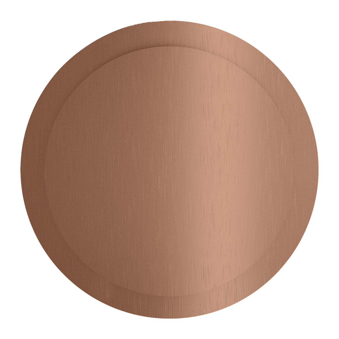 Hotbath &More ventilatierooster Geborsteld koper PVD Rond Met klemmen productfoto (kleurimpressie)