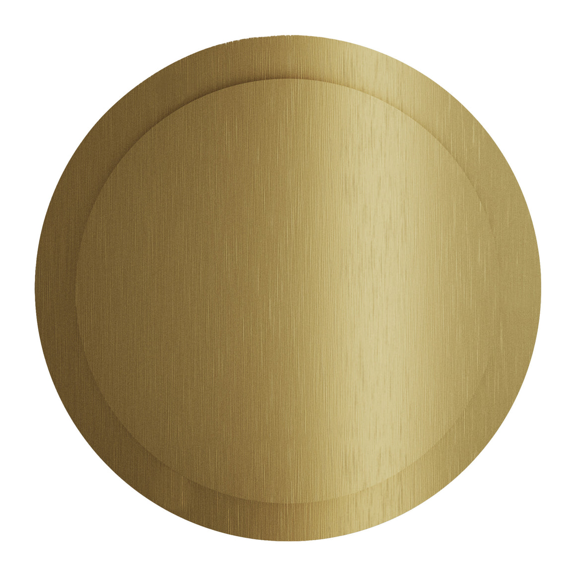 Hotbath &More ventilatierooster Geborsteld messing PVD Rond Met klemmen productfoto