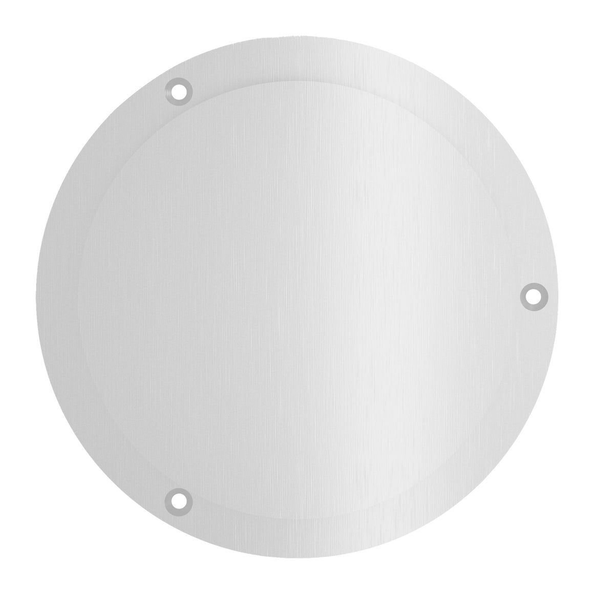 Hotbath &More ventilatierooster Mat wit Rond Met schroeven productfoto (kleurimpressie)