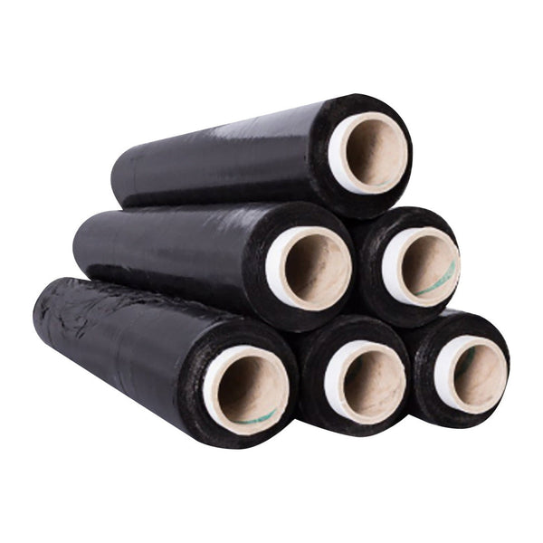 Aloni Stretchfolie Zwart 300M