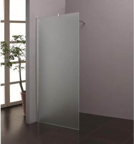 Wiesbaden Douchewand Wit Melkglas 10mm | Inloopdouche (Alle maten)