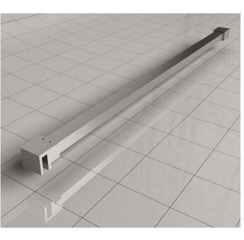 less Inloopdouche Wiesbaden 200 cm 8 mm nano-helder glas chroom (alle maten)