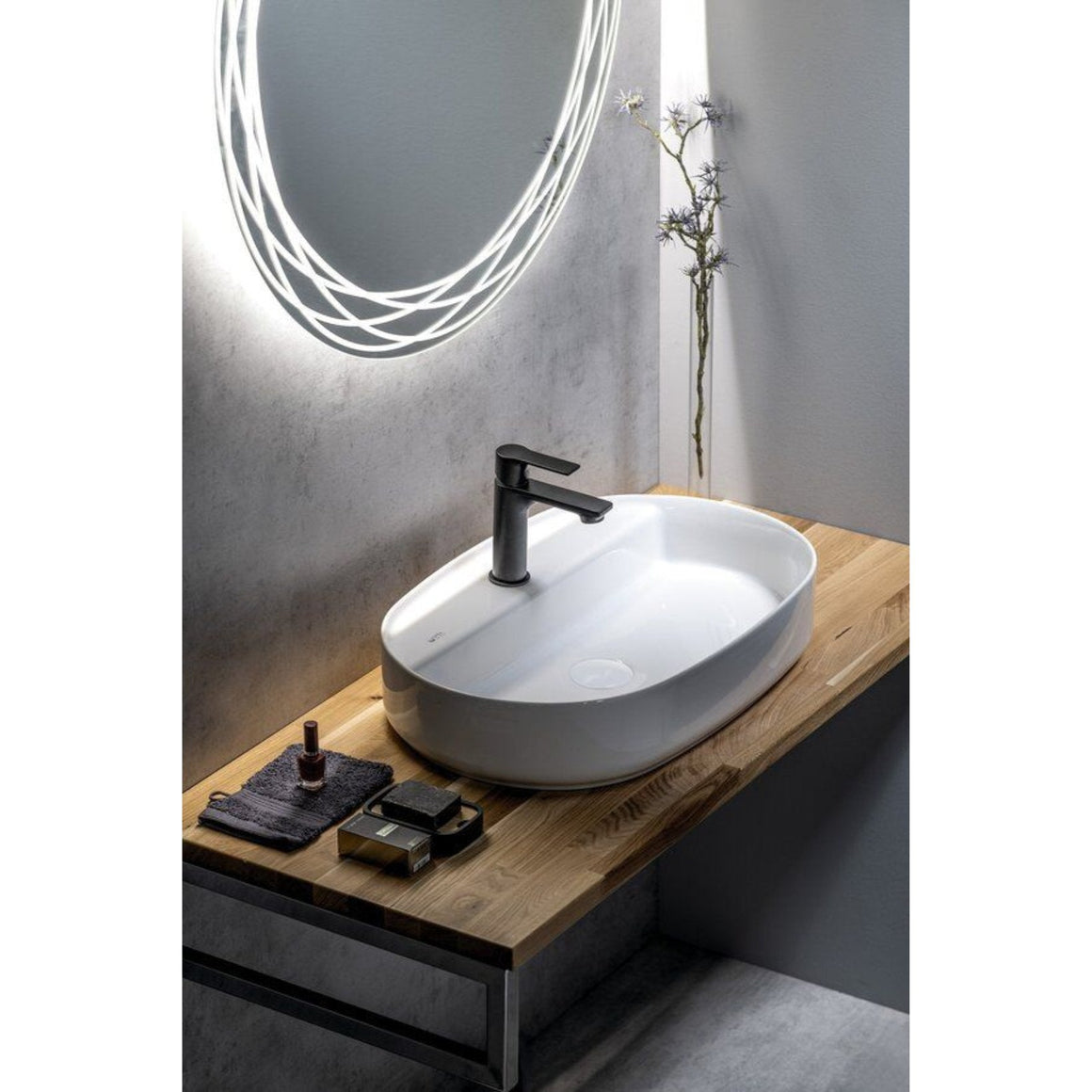 Isvea Infinity Wastafel Ovaal - Wit