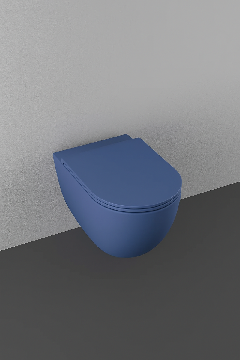 Isvea Infinity Hangtoilet blauw afbeelding 2
