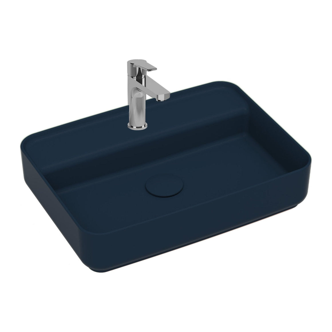 Isvea Infinity Wastafel Rechthoekig - Blauw